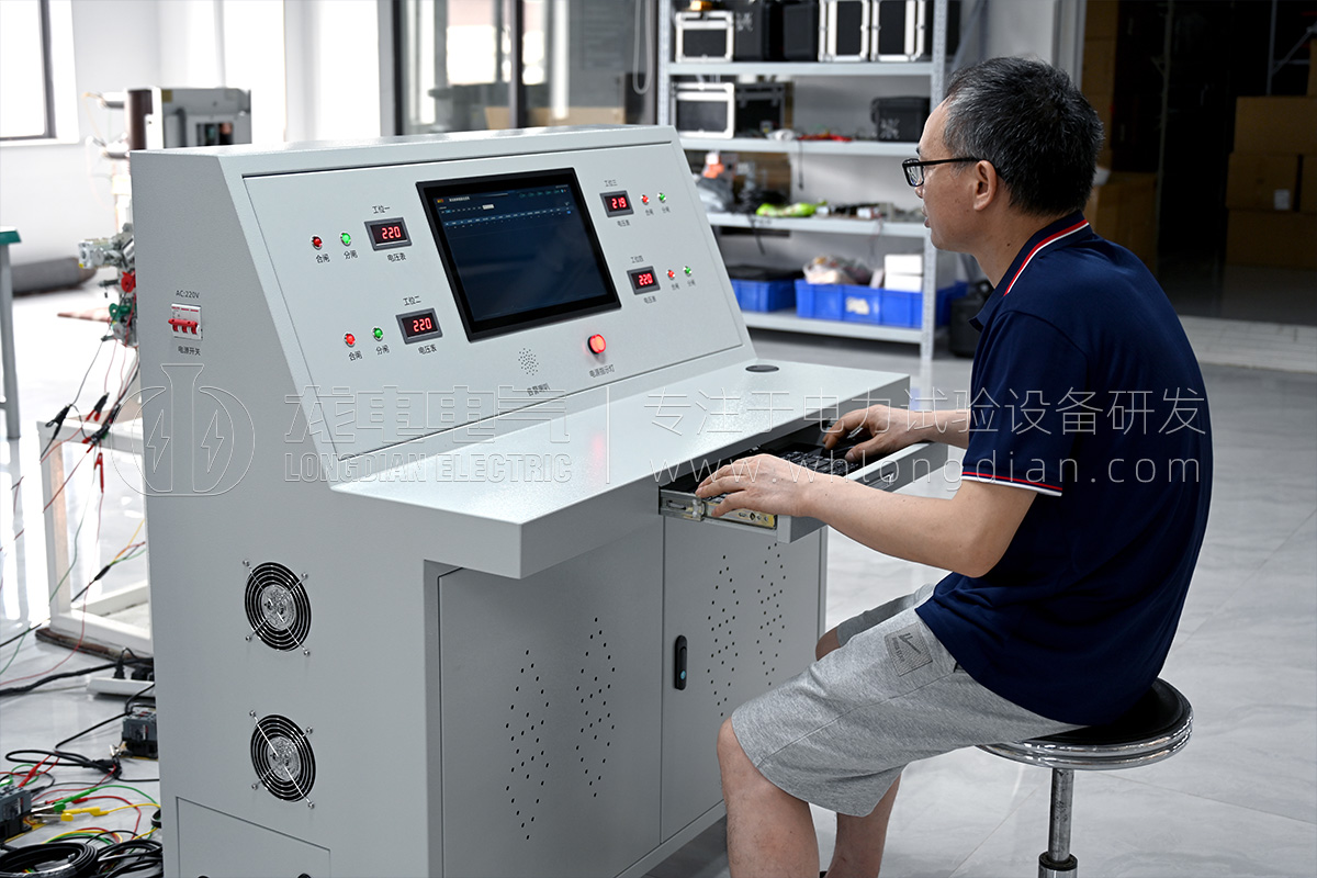 武漢龍電電氣高壓開(kāi)關(guān)磨合試驗(yàn)系統(tǒng)